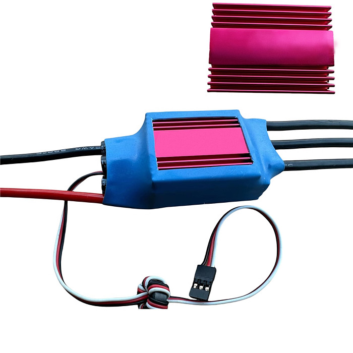 Brushless ESC BLHeli-S 80A/120A/200A With BEC 2-7S Support Mulitshot Multicopter For RC Helicopter Airplane