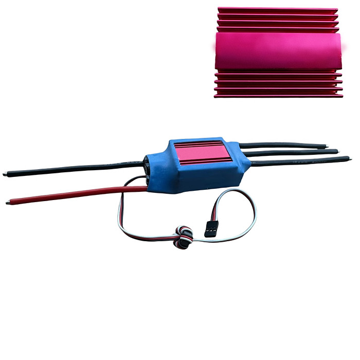 Brushless ESC BLHeli-S 80A/120A/200A With BEC 2-7S Support Mulitshot Multicopter For RC Helicopter Airplane