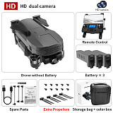 (LYZRC) L109 PRO MAX (RTS) Drone GPS 4K WIFI FPV HD Dual Camera 360° Brushless Motor Mini RC Quadcopter Toys