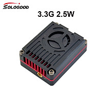 Sologood 3.3GHz 2.5W FPV Video Transmitter VTX 8CH 4000mW RX Receiver Kit for RC Long Range Racing Drone