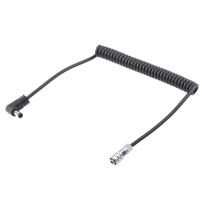 Power Adapter Cable for Camera BMPCC 4K 6K DC5521 12V DC Battery Power Cord External Power Supply Power Supply Spring/Straight Cable