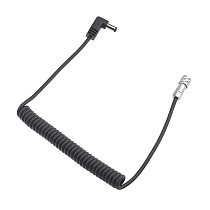 Power Adapter Cable for Camera BMPCC 4K 6K DC5521 12V DC Battery Power Cord External Power Supply Power Supply Spring/Straight Cable