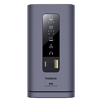 Baseus Zhihui Series 11 in 1 (MAC) Workstation Super Expansion Support MacOS 3 Screen Abnormal Display PD 100W Fast Charging Vertical Magnetic Suction Design