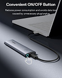 Baseus FlyJoy Series Hard Drive Box (M.2 Single Protocol) USB-C to USB-C M.2 NVMe Max 8TB Compatible With 2280/2260/2242/2230 SSDs