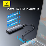 Baseus FlyJoy Series Hard Drive Box (M.2 Single Protocol) USB-C to USB-C M.2 NVMe Max 8TB Compatible With 2280/2260/2242/2230 SSDs