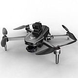 (ZLL) SG109MAX2 Mini Quadcopter GPS 3-axis Mechanical Gimbal Entry-Level Black Aerial Drone 2200mAh/Laser Obstacle Avoidance