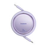Baseus Free2Pull Retractable Type-C to iP 20W 1m Freely Stretching PD 20W Fast Charging Data Cable 480Mbps Transmission Rate