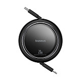 Baseus Free2Pull Retractable Type-C to iP 20W 1m Freely Stretching PD 20W Fast Charging Data Cable 480Mbps Transmission Rate
