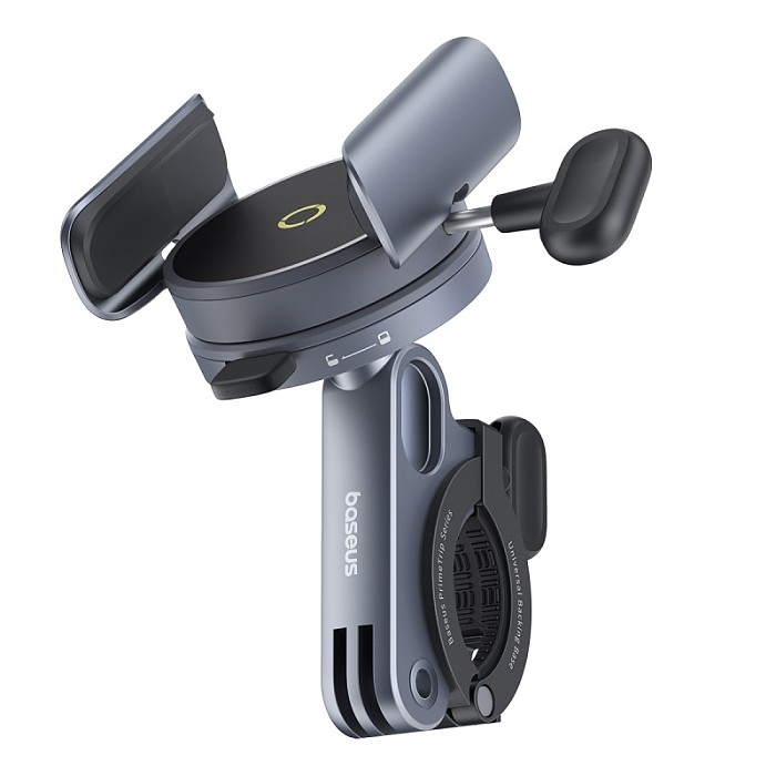 Baseus BS-CM037 PrimeTrip Bicycle Series Magnetic Bike Phone Holder N52 Magnet Screw Lock Suitable For 20mm-35mm Handlebar Size