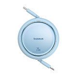 Baseus Free2Pull Retractable Type-C to iP 20W 1m Freely Stretching PD 20W Fast Charging Data Cable 480Mbps Transmission Rate