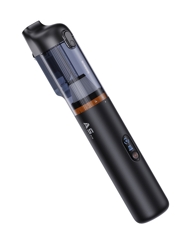 Baseus A5 Air Car Vacuum Cleaner Cordless Design Smart Blockage Alert 80000R/min Brushless Motor 12000Pa Powerful Suction