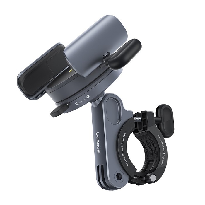 Baseus BS-CM037 PrimeTrip Bicycle Series Magnetic Bike Phone Holder N52 Magnet Screw Lock Suitable For 20mm-35mm Handlebar Size