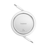 Baseus Free2Pull Retractable Type-C to iP 20W 1m Freely Stretching PD 20W Fast Charging Data Cable 480Mbps Transmission Rate