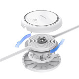 Baseus Free2Pull Retractable Type-C to iP 20W 1m Freely Stretching PD 20W Fast Charging Data Cable 480Mbps Transmission Rate