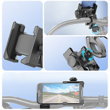 Mobile Phone Holder Bicycle Mountain Bike Electric Bike Bracket GPS Clip Cell Phone Stand Support Universal Cycling Accessories