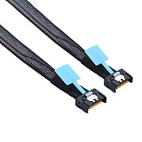 Gen5 PCIe PCI Express MCIO Slimline SFF-8654 4i to MCIO 4i Adapter Cable for Server Data Connection Cable