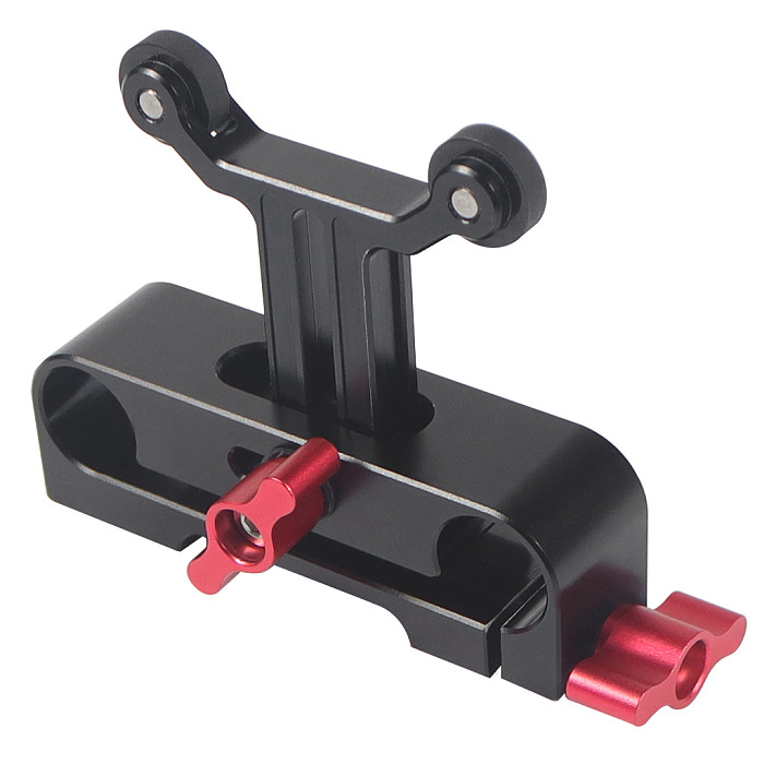Aluminum SLR lens stand Long lens stand 15mm camera guide mount for SLR SONY Fuji