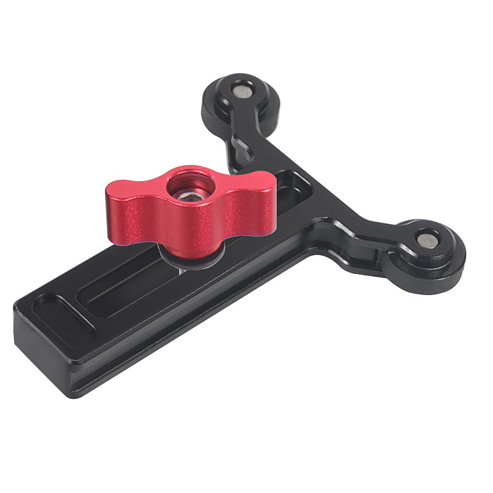 Aluminum SLR lens stand Long lens stand 15mm camera guide mount for SLR SONY Fuji