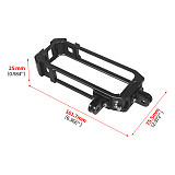 Magnetic Folding 1/4 Horizontal And Vertical Shooting Camera Quick Installation and Disassembly Cage Extended Protection Frame for Insta360 x4 Action Cameras