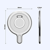 For Insta360 Flow Magnetic Adapter phone holder Stabilizer Gimbal Magnetic Attraction Accessories AC58