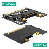 New version U.2 SFF-8639 to NVMe Ruler 1U GEN-Z EDSFF Short SSD E1.S Carrier Adapter