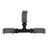 Aluminum Alloy Three Position Multi-functional Live Streaming Bracket Phone Adapter Stand horizontal And Vertical Pan Tilt Base Universal