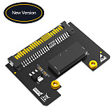 New version U.2 SFF-8639 to NVMe Ruler 1U GEN-Z EDSFF Short SSD E1.S Carrier Adapter