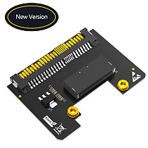 New version U.2 SFF-8639 to NVMe Ruler 1U GEN-Z EDSFF Short SSD E1.S Carrier Adapter