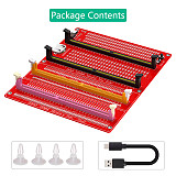 3 in 1 Combo DDR3/4/5 RDIMM/UDIMM Memory Tester Desktop Computer DDR3/4/5 Memory Test Card with LED Indicators