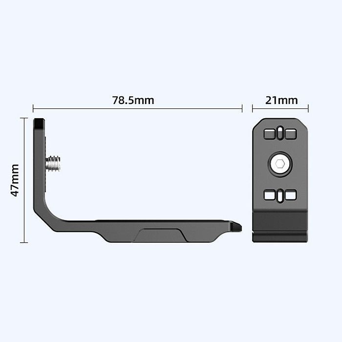 For Insta360 X4/X3 Camera Horizontal And Vertical Shooting Metal Bracket Camera Accessories  AC56