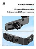 For Insta360X4 Horizontal And Vertical Shooting Bracket With Magnetic Suction Insta360X4 Sports Camera Mounting Bracket
