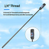 For Insta360x4 Quick Folding Base Release Adapter Compatible With Quick installation 1/4 Tripod Fixed Sports Camera Selfie Stick AC43