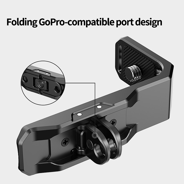 For Insta360X4 Horizontal And Vertical Shooting Bracket With Magnetic Suction Insta360X4 Sports Camera Mounting Bracket