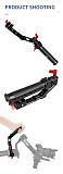 For DJI  RS2/RSC2/RS3 Lifting Handle DSLR Camera Universal Stabilizer Multi Form Handheld Folding Handle Rust Prevention Durable