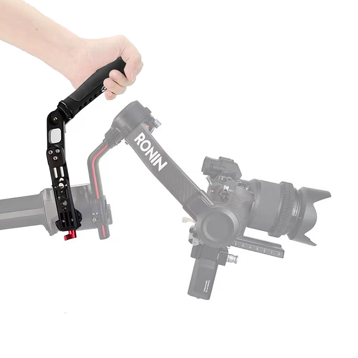 For DJI  RS2/RSC2/RS3 Lifting Handle DSLR Camera Universal Stabilizer Multi Form Handheld Folding Handle Rust Prevention Durable