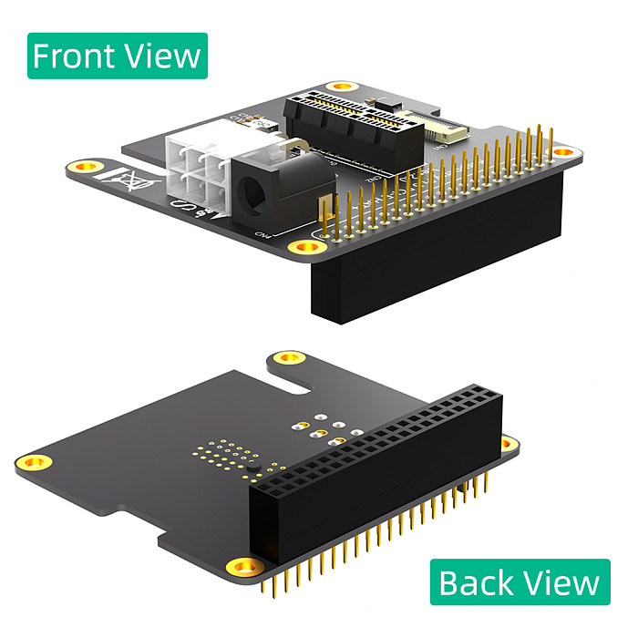 New version PCI-E express PCI-e 1x Adapter with external 12V power for Raspberry Pi