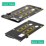 Dual 2X M.2 NVME SSD to Slimline SFF-8654 8X Adapter (PCIe Bifurcation Motherboard is Required)