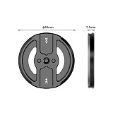 For Magsafe Magnetic Base Mobile Photography Fixed Stand Horizontal And Vertical Screen Rotation Dual Cold Shoe Interface  For iPhone 12/13/14/15  