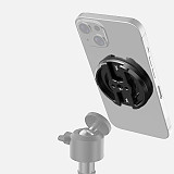 For Magsafe Magnetic Base Mobile Photography Fixed Stand Horizontal And Vertical Screen Rotation Dual Cold Shoe Interface  For iPhone 12/13/14/15  