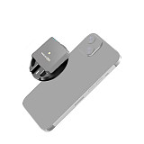 For Magsafe Magnetic Base Mobile Photography Fixed Stand Horizontal And Vertical Screen Rotation Dual Cold Shoe Interface  For iPhone 12/13/14/15  