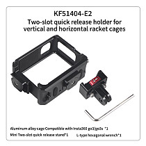 For insta360 go3/go3sMount Camera Cage 1/4 Protective Frame Cold Shoe Horizontal And Vertical Shooting Magnetic Quick Release Expansion Accesorries