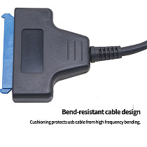 SATA to TYPE-C USB 3.0 Adapter Cable for 2.5 inch Hard Drive HDD/SSD Data Transfer External Hard Drive Converter For PC Laptop