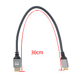 For Phone Tablet Projector Camcorder MINI HDMI-Compatible to HDMI-Compatible Adapter Cable For Vlog Filmmaker DSLR Video Camera