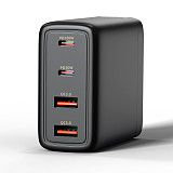 Fast Charger for DJI AIR 3/Avata 2 Gallium Nitride Battery Charger Head 100W PD QC3.0 Foldable Drone Charger USB-A/Type-C Output