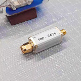 243.95MHz SAW Bandpass Filter Small Size for Aviation Emergency Band Dedicated 300kHz Bandwidth with SMA Connector