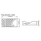 Tarot Analog AV to HD HDMI-compatible  Module/300mm/Open TL3504