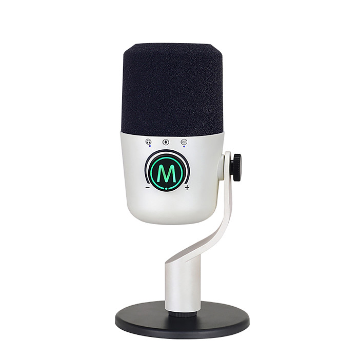 PDO-20 USB Microphone For Mobile/Computer/Gaming/Live Recording Karaoke Dubbing Intelligent Noise Cancelling Condenser Microphone