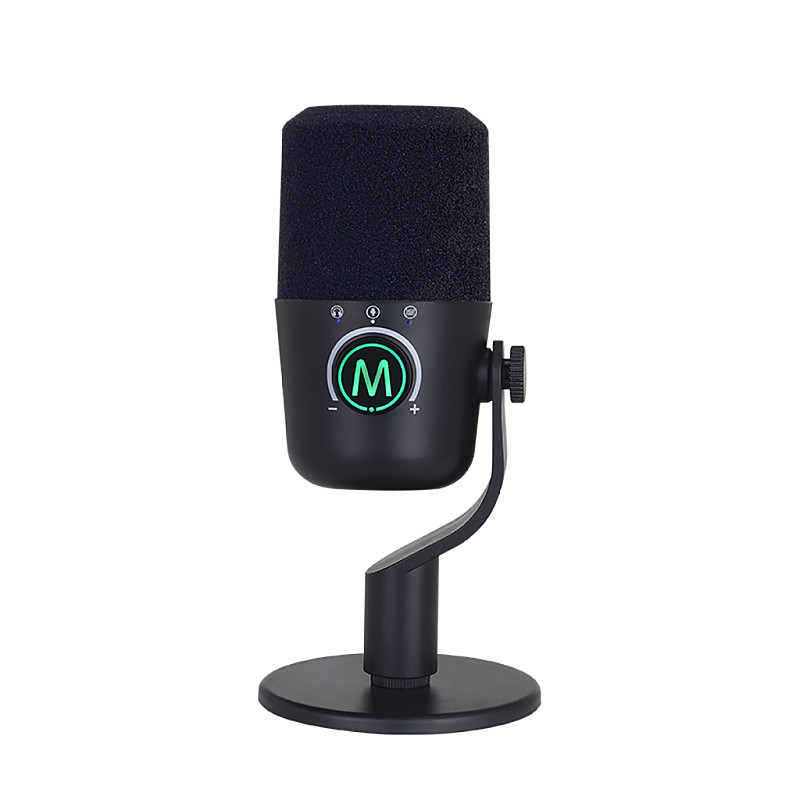 PDO-20 USB Microphone For Mobile/Computer/Gaming/Live Recording Karaoke Dubbing Intelligent Noise Cancelling Condenser Microphone