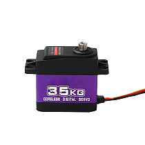 Waterproof Servo Robot Car 90-180°/270°/360° Hollow Cup All Metal Steel Teeth High-pressure Brushless High Torque Model Climbing Car Easy To Control