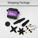 Waterproof Servo Robot Car 90-180°/270°/360° Hollow Cup All Metal Steel Teeth High-pressure Brushless High Torque Model Climbing Car Easy To Control